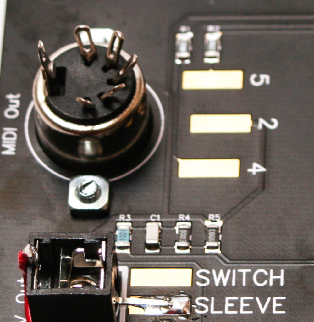 AA Touch Controller DIN MIDI JACK
