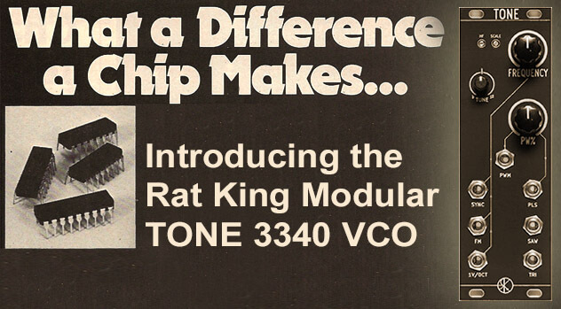 TONE – 3340 VCO - Rat King Modular